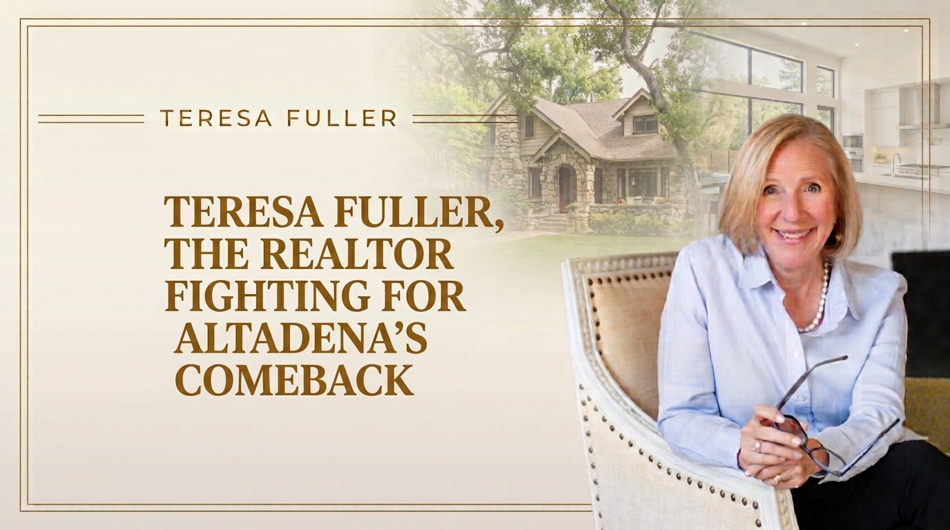 Realtor Teresa Fuller serves as cheerleader for Altadena recovery since 2025 fire