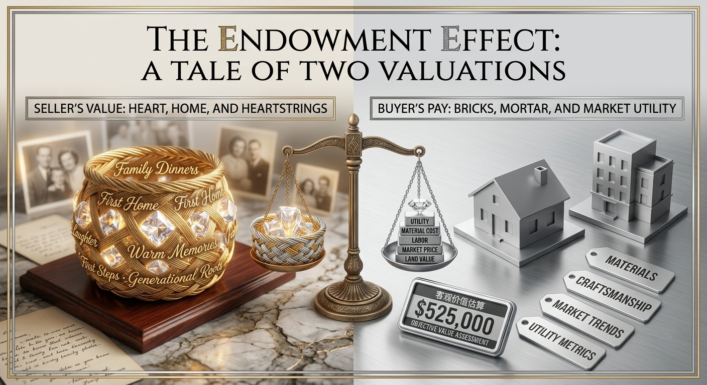 The Endowment Effect: Buyers Are Not Paying for Your Memories